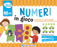 Numeri in gioco - idee in scatola con puzzle 3/6 anni 