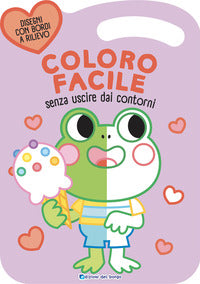 Rana - coloro facile senza uscire dai contorni 