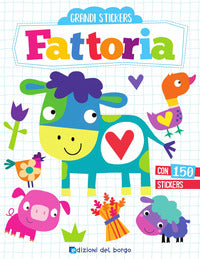 Fattoria - grandi stickers con adesivi 