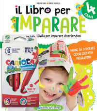 Libro per imparare 4 anni - tanti giochi e attivita' per imparare divertendosi 