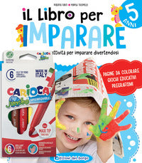Libro per imparare 5 anni - tanti giochi e attivita' per imparare divertendosi 