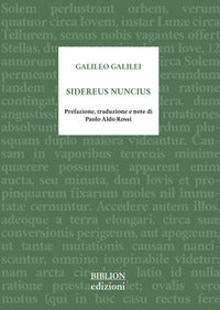 Sidereus nuncius - testo latino a fronte 