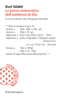 Prova matematica dell'esistenza di dio 