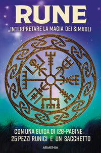 Rune - interpretare la magia dei simboli con 25 pezzi runici con sacchetto 