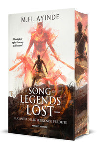 A song of legends lost il canto delle leggende perdute - con segnalibro con adesivi 