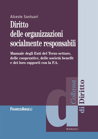 Diritto delle organizzazioni socialmente responsabili - manuale degli enti del terzo settore 