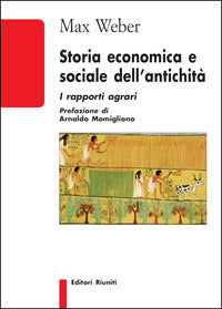 Storia economica e sociale dell'antichita': i rapporti agrari 