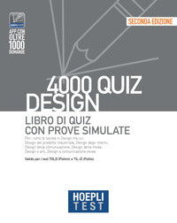 Hoepli test 4000 quiz design. libro di quiz con prove simulate 