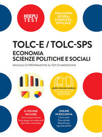 Hoeplitest tolc-e / tolc-sps economia e scienze politiche e sociali - manuale di preparazione 