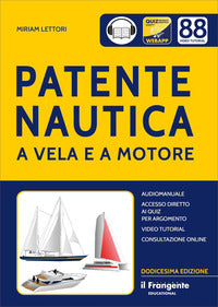 Patente nautica a vela e a motore 