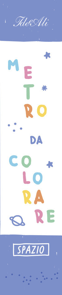 Spazio - metro da colorare 