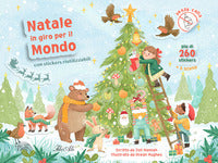 Natale in giro per il mondo - con stickers riutilizzabili 