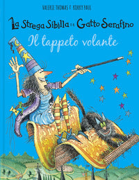 Strega sibilla e il gatto serafino il tappeto volante 