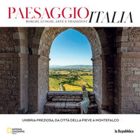 Paesaggio italia umbria preziosa da citta' della pieve a montefalco 