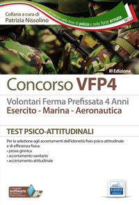 Concorso vfp4 - test psico attitudinali 