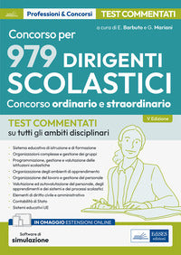 Concorso per dirigente scolastico. test commentati su tutti gli ambiti disciplinari. con espansione 