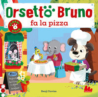 Orsetto bruno fa la pizza 