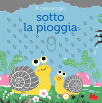 A passeggio sotto la pioggia 
