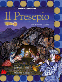 Presepio - pop up con finestrelle 