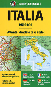 Italia 1:500.000 - atlante stradale tascabile 
