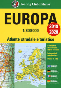 Europa 1:800.000 atlante stradale e turistico 2019 - 2020 