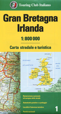 Gran bretagna irlanda 1:800.000 