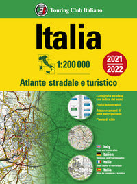 Atlante stradale italia 1:200.000 2021/2022 