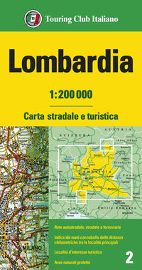 Lombardia 1:200.000. 