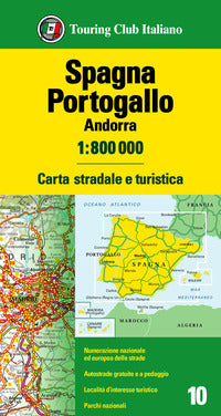 Spagna portogallo andorra 1:800.000 