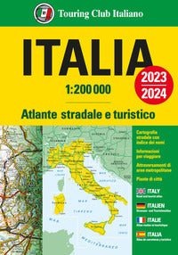 Italia atlante stradale e turistico 2023-2024 - 1:200.000 