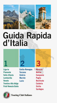 Guida rapida d'italia - cofanetto 3 volumi 