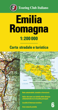 Emilia romagna 1:200.000 