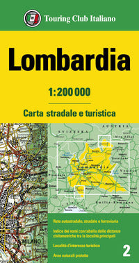 Lombardia 1:200.000 - 2023 