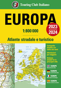 Europa - atlante stradale e turistico 1:800.000 2023 - 2024 