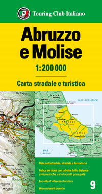 Abruzzo e molise 1:200.000 