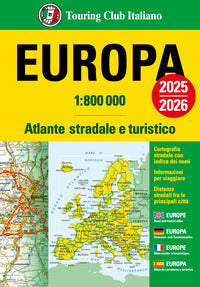 Europa atlante stradale e turistico 800.000 