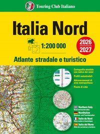 Italia nord atlante stradale e turistico 1:200.000 2026-2027 