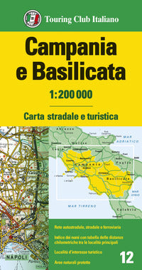 Campania e basilicata 1:200.000 