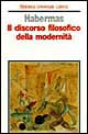 Discorso filosofico della modernita' 