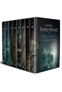 The witcher - la serie completa con l'esclusiva mappa del continente in formato poster 