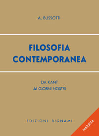 Filosofia contemporanea da kant ai giorni nostri 