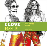 Love fashion coloring book 