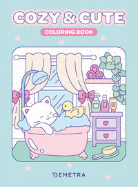 Cozy and cute - coloring book 