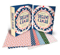 Origami kawaii con fogli di carta per origami 