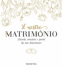Nostro matrimonio - ricordi emozioni e parole da non dimenticare 