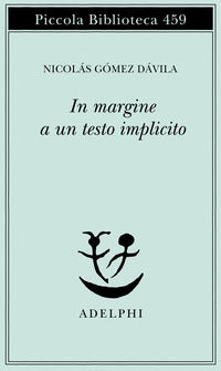 In margine a un testo implicito 