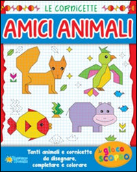Cornicette amici animali 