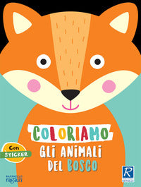 Coloriamo gli animali del bosco 