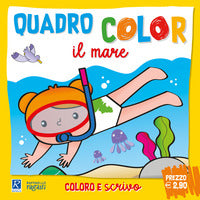 Quadro color il mare 