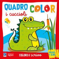 Quadro color i cuccioli 